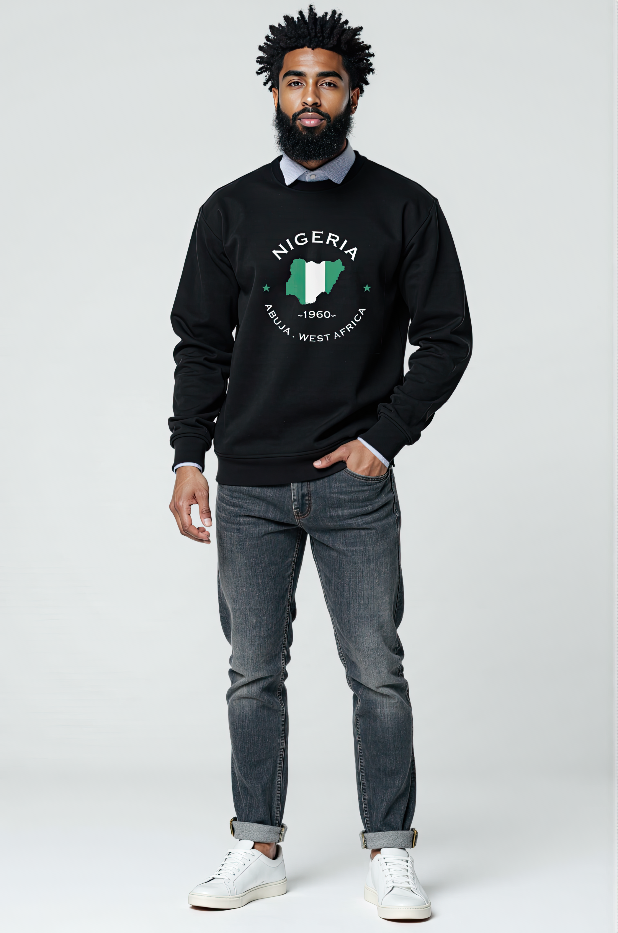 Nigerian Unisex Premium Sweatshirt